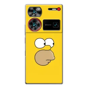 Чехол с Симпсонами для ZTE Nubia Z60 Ultra (VPrint) (Гомер)