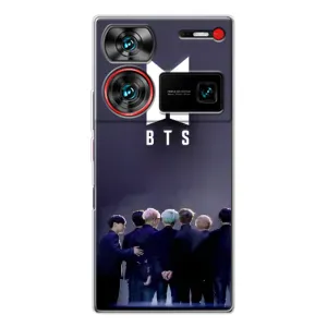 Чехол с принтом «Группа BTS» для ZTE Nubia Z60 Ultra