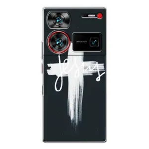 Чехол для ZTE Nubia Z60 Ultra (AlphaPrint) - (Христианские) (Иисус)