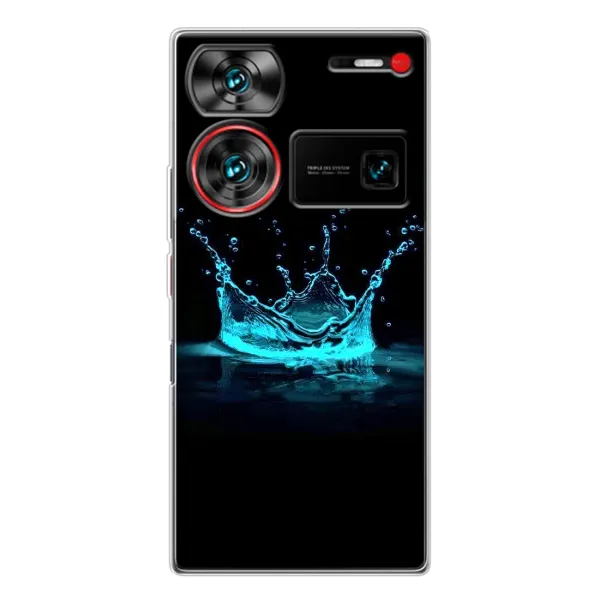 Чохол з принтом «Крапля корони» для ZTE Nubia Z60 Ultra Чохол з принтом «Крапля корони» для ZTE Nubia Z60 Ultra
