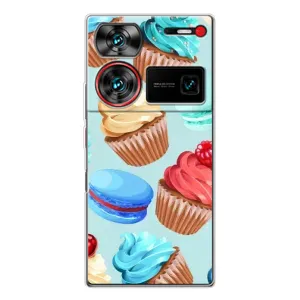 Чехлы с Фруктами для ZTE Nubia Z60 Ultra (VPrint) (Кексики)