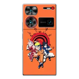 Naruto Anime Чохли для Нубіа З60 Ультра (AlphaPrint) (команда Наруто)