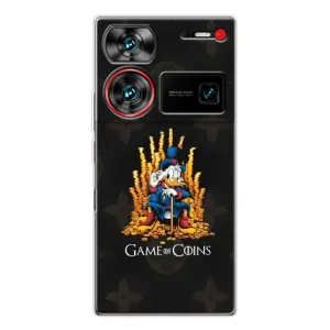 Чехлы для ZTE Nubia Z60 Ultra - Скрудж МакДак Louis Vuitton (PREMIUMPrint) (Король денег)