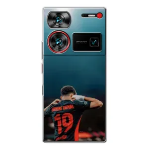 Чехол с футболистом Ламин Ямаль ZTE Nubia Z60 Ultra (Ламин 19)