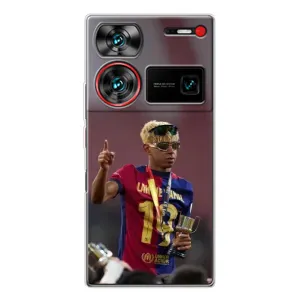 Чехол с футболистом Ламин Ямаль ZTE Nubia Z60 Ultra