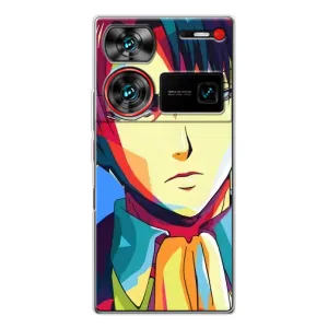 Чохол з принтом «Леві Аккерман» для ZTE Nubia Z60 Ultra