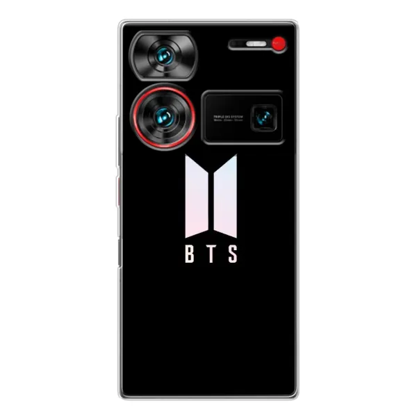 Чехол с принтом «Лого BTS» для ZTE Nubia Z60 Ultra