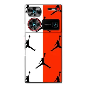 Чехлы для ZTE Nubia Z60 Ultra - с картинкой JORDAN (AlphaPrint) (Лого Джордан)