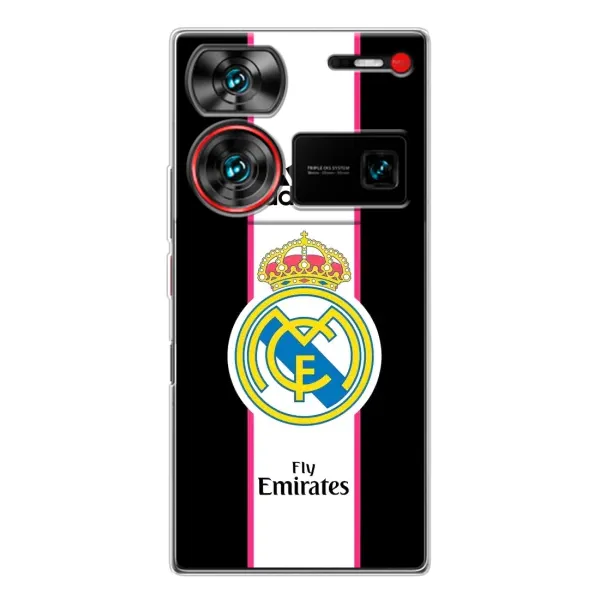Чохол з принтом «лого Real Madrid» для ZTE Nubia Z60 Ultra