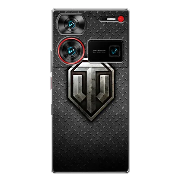Чехол с принтом «Лого Tanks» для ZTE Nubia Z60 Ultra