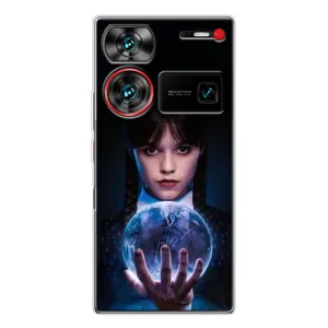 Чехол с принтом «Магическая сфера Уэнздей» для ZTE Nubia Z60 Ultra