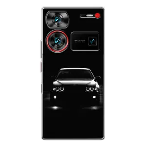 Чехол для Нубиа З60 Ультра - с принтом БМВ (AlphaPrint) (Машина BMW)