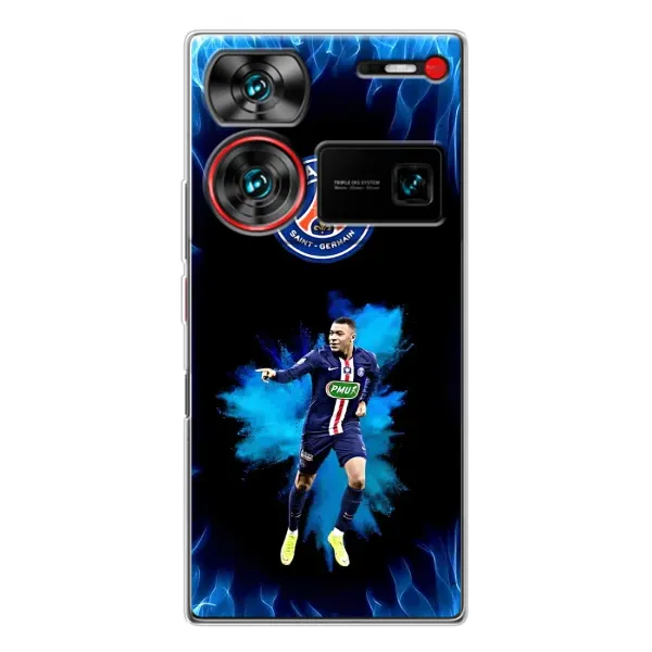 Чехол с принтом «Мбаппе в огне» для ZTE Nubia Z60 Ultra