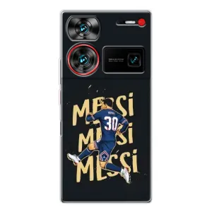 Чехлы для ZTE Nubia Z60 Ultra (Leo чемпион) (AlphaPrint) (Messi ПСЖ)