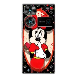 Чехол Disney Mouse ZTE Nubia Z60 Ultra (PREMIUMPrint) (Минни Маус ЛВ)
