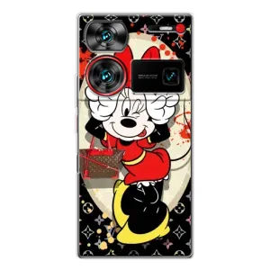 Чехол Disney Mouse ZTE Nubia Z60 Ultra (PREMIUMPrint) (Минни peace)