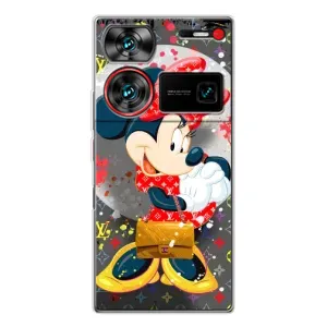 Чехол Disney Mouse ZTE Nubia Z60 Ultra (PREMIUMPrint) (Minni с бантиком)