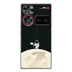 Космические Чехлы для Нубиа З60 Ультра (VPrint) (На луне)
