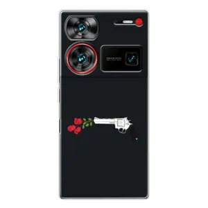Чехлы (ART) Цветы на ZTE Nubia Z60 Ultra (VPrint) (Неожиданные цветы)