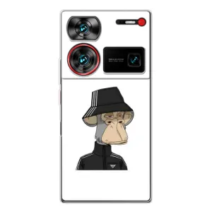 Чохли з Мавпами NFT для ZTE Nubia Z60 Ultra (AlphaPrint) (мавпа NFT Adidas)