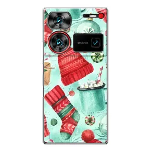 Чехол с принтом «Одежда НГ» для ZTE Nubia Z60 Ultra