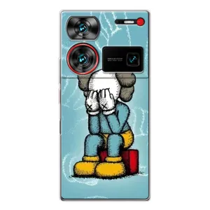 Чехлы для ZTE Nubia Z60 Ultra - Bearbrick Louis Vuitton (PREMIUMPrint) (Плач Bearbrick)