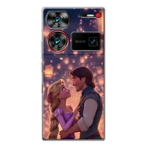Чехол Рапунцель для ZTE Nubia Z60 Ultra (Принцесса и принц)