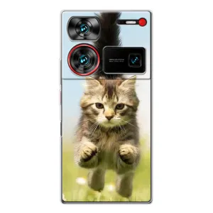 Чехлы с Котиками для ZTE Nubia Z60 Ultra (VPrint) (Прыжок кота)
