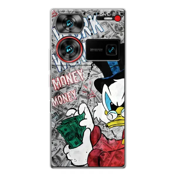 Чохол з принтом «Работа Работа» для ZTE Nubia Z60 Ultra
