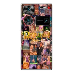 Чехол Рапунцель для ZTE Nubia Z60 Ultra (Коллаж Рапунцель)