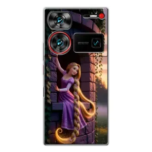 Чехол Рапунцель для ZTE Nubia Z60 Ultra (Рапунцель на башне)