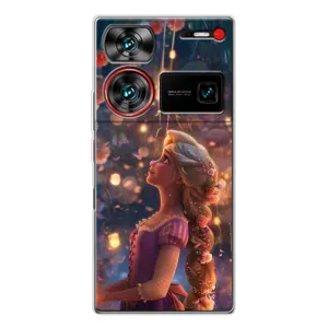 Чехол Рапунцель для ZTE Nubia Z60 Ultra (Рапунцель фонарики)