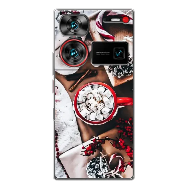 Чехол с принтом «Рождественская атмосфера» для ZTE Nubia Z60 Ultra