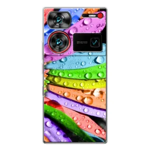 Чехлы (ART) Цветы на ZTE Nubia Z60 Ultra (VPrint) (Семицветик)