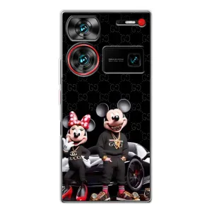 Чехол Disney Mouse ZTE Nubia Z60 Ultra (PREMIUMPrint) (Семья Маусов)