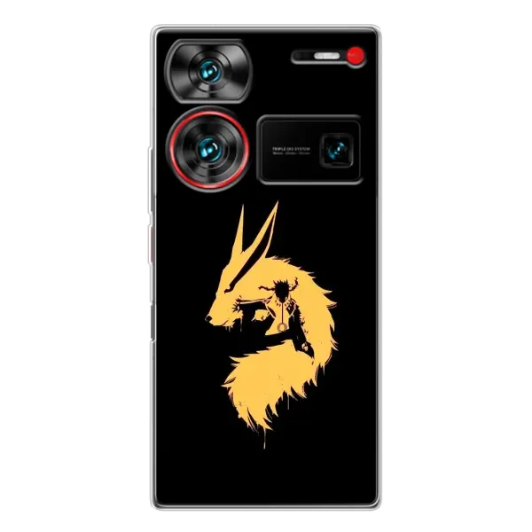 Чохол з принтом «силует Курама Наруто» для ZTE Nubia Z60 Ultra