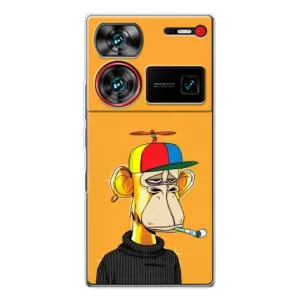 Чохли з Мавпами NFT для ZTE Nubia Z60 Ultra (AlphaPrint) (Нудна мавпа NFT)