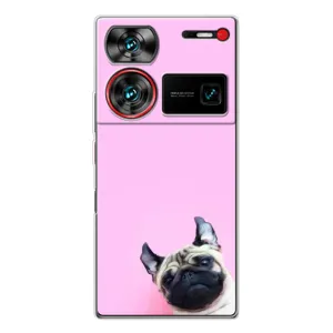 Чехлы с собаками для ZTE Nubia Z60 Ultra (VPrint) (Смешная собака)