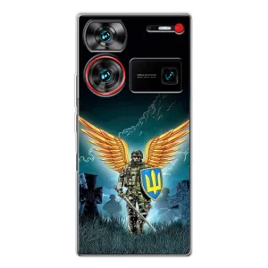Чехлы с картинкой ЗСУ для ZTE Nubia Z60 Ultra (AlphaPrint) (Солдат ЗСУ)