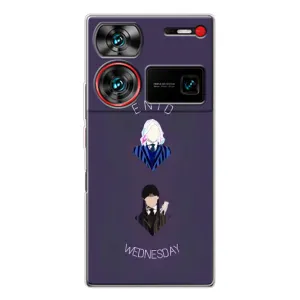 Чохли Венсдей на ZTE Nubia Z60 Ultra Уенсдей (AlphaPrint) (Венздей і подруга)