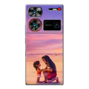 Чехол с мультфильмом Моана ZTE Nubia Z60 Ultra (Маленькая Ваяна)