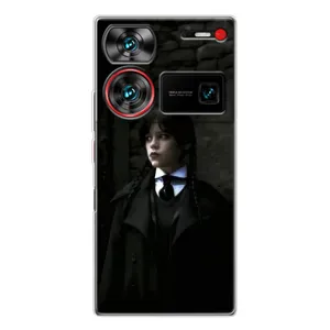 Чехол с принтом «Темный стиль Уэнздей» для ZTE Nubia Z60 Ultra