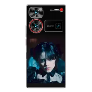 Чохли Венсдей на ZTE Nubia Z60 Ultra Уенсдей (AlphaPrint) (погляд Венздей)