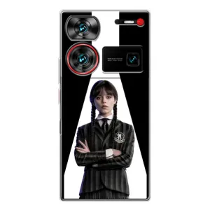 Чохли Венсдей на ZTE Nubia Z60 Ultra Уенсдей (AlphaPrint) (W-Wednesday)