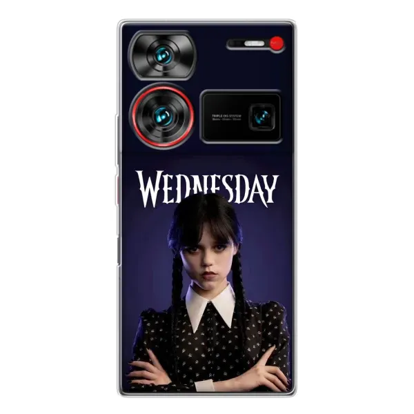 Чохол з принтом «Wednesday» для ZTE Nubia Z60 Ultra