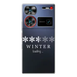 Зимние Чехлы для Нубиа З60 Ультра - прозрачный фон (Winter loading)