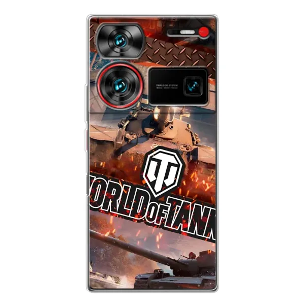 Чехол с принтом «World of Tanks» для ZTE Nubia Z60 Ultra
