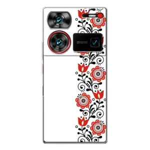 Чехол для Патриота Украины ZTE Nubia Z60 Ultra - (AlphaPrint) (Яркая вишиванка)