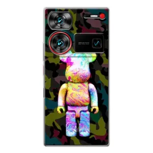 Чехлы для ZTE Nubia Z60 Ultra - Bearbrick Louis Vuitton (PREMIUMPrint) (Яркий Bearbrick)