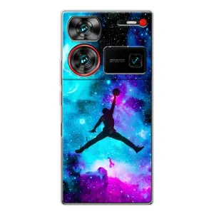 Чехлы для ZTE Nubia Z60 Ultra - с картинкой JORDAN (AlphaPrint) (Яркий Джордан)